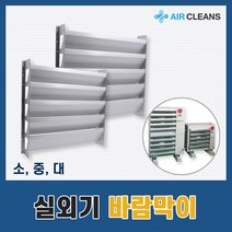 에어컨 실외기 바람막이/에어가이드 풍향조절(가정용/시스템), 가이드(소)