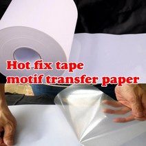 hotfix paper tape iron on heat transfer film for, 24cmx5m