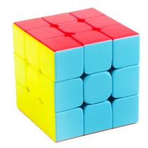 4학년아이 부드럽게 돌아가는 3x3큐브 학습교구 육아템 교구 일반큐브 큐브놀이 큐브장난감