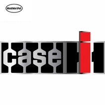 Hotmeini 13cm x 5.3cm for case ih 트랙터 농업 로고 자동차 스티커 비닐 jdm 범퍼 트렁크 트럭 그래픽 diy 파인 데칼, 스타일