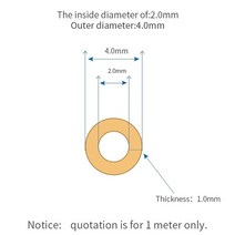 배관용품 연동 펌프 튜브 Saint gobain 호스 튜브의 pharmed bpt 튜브, 2mm 및 4mm