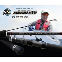 NS 매직아이 블랙 SLOW PITCH 파핑 지깅 SHORE GAME바다루어대, B-541H