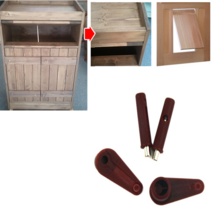 스윙도어 카우보이문 피벗 경첩 DIY 펫도어 Set