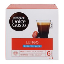 [돌체구스토] 룽고디카페인 16개입 캡슐커피, 일반
