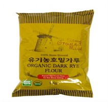 멧돌로만 분쇄 도정하여 전분 손상이 적은 유기농 호밀가루/소분상품 (밥스레드밀 리뉴얼), 1 kg, 1kg, 1개