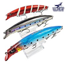 TAKEOFF 서프범버128F 23g 플로팅 미노우 롱케스팅 BKK훅 농어 광어, B03