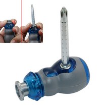 SLATE 스크류 드라이버 전동 충전 미니 더블 헤드 래칫 스크루 숏 핸들 슬롯 s필립스 텔레스코픽 크롬 바나듐 스틸