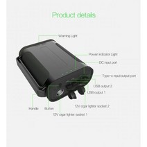 캠핑카냉장고 캠핑냉장고 가족 캠핑 휴대용 96000mah 보조베터리 역 화장품 미니 냉장고, Black 2_96000mAh
