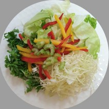 아삭팜 파프리카 믹스 샐러드 1kg 진공포장 대용량