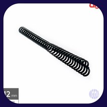 GBC 3대1 클릭링 12MM 20개입 검은색 제본클릭링 클릭링제본기 플라스틱제본링 스프링제본