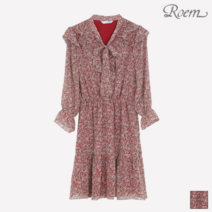 로엠 잔꽃 7부 원피스 RMOW949RQ2