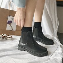 밴딩 미들굽부츠 앵글부츠 첼시 미들워커 여성