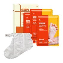 닥터블리 멍게발팩 발 각질 굳은살 제거 마스크 풋 케어 뒤꿈치 갈라짐, 1박스, 3개입