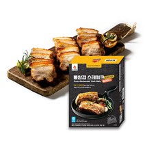 엠브이푸드통삼겹스테이크 오븐구이200gX2개, [엠브이푸드]통삼겹스테이크 오븐구이[200gX4개