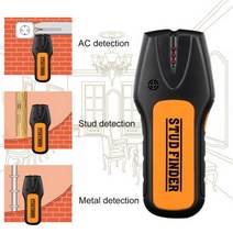 5 in 1 Professional Wall Stud Detector 다기능 핸드 헬드 목재 AC 와이어 케이블 금속 탐지기 전기 벽 스캐너, Wall Metal Detector