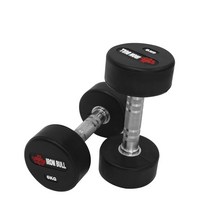 [동화스포츠] 아이언불 덤벨 2~50kg 헬스장 고무아령 (1개), 9kg 1개, 1개