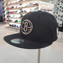 NBA_베이지 BKN 팀아트웍 메탈 HYFLAT CAP 스냅백 N225_AP_631P_NC대전유성