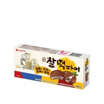 칠성 사무실 탕비실 롯데 명가찰떡파이 과자 세트 간식 추천 210G 2개, 30세트