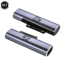 서피스독 102w usb 유형 c pd 고속 충전 플러그 변환기 microsoft surface pro 8 7 6 5 4 3 표면 책용 usb-c 어댑터 이동 1 2 3, 없음