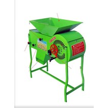 쌀 껍질 정선기 탈곡기 들깨 풍구 송풍기 곡물 분리기, 그린 220v 180W