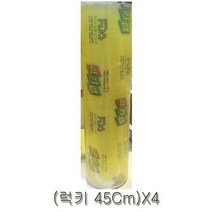 럭키 랩 업소용 위생 45cm X4 업소용포장랩 주방용랩, 없음
