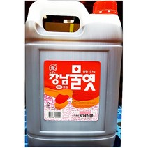 황물엿 강남 5kg 조청 맥아 물엿 식자재 업소용 식당, 상세페이지 참조
