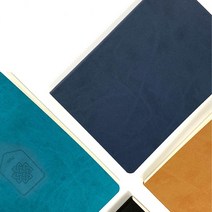 친환경종이 양장 노트 핸디 플래너 반양장제본 이니셜 각인 가능 더후 오퍼비 노트 esg제품, 무지, 각인 필요, 블랙