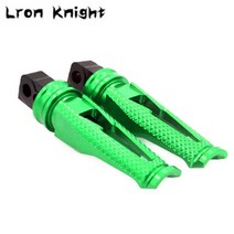 가와사키 Z250 Z300 Z400 NINJA250 NINJA300 닌자 250 300 바이크 오토바이 CNC 알루미늄 승객 발판 뒷발 페그 페달 뒷좌석, [06] Green