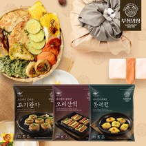 사옹원 명절6 (3종-고기완자+오미산적+깻잎전)