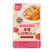 백설 로제 스파게티소스, 150g, 6개