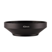카메라 금속 렌즈 후드 광각 나사 마운트 렌즈 디지털 카메라 용 후드, 03 43mm