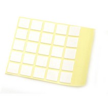 [RA㏓] AiOLOS 써멀 테이프 10x10mm 25장 써멀잎 PC쿨러 열전도 튜닝 써멀패드 ▷_§Ea, 《본상품》