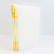 아임오피스 PP 30공 바인더 반투명 A4 노랑 파랑, 노랑 1Box 36개입