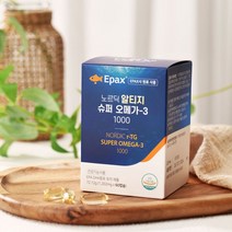 마더네스트 [마더네스트] EPAX 노르딕 알티지 슈퍼 오메가-3 1000 60캡슐 (2개월분), 상세 설명 참조, 단일옵션