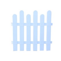 깔끔한 울타리 펜스 원예 화이트 PVC 정원 테라스 휀스 화단 울타리 가림막 담벼락, D
