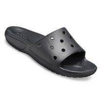 크록스 슬라이드 공용 클래식 슬리퍼 206121-001