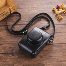 적합 Leica D-Lux7 카메라 가방 Typ109 가죽 케이스 Leica C 럭스 보호 케이스 C 단일 어깨 사진 가방 Dlux6 5 Crossbody Typ112 레트로 특별, Leica Dlux6/5/4 전용 [블랙]