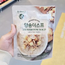 양송이스프 200g x 3개, 아이스보냉백포장