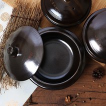 예산도자기 국산 황토옹기방 4호 뚝배기 내열냄비, 상세설명 참조, 없음