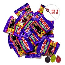 아이들이 좋아하는 하리보 해피그레이프 젤리 25g X 20개 (막대사탕 1개 서비스증정)
