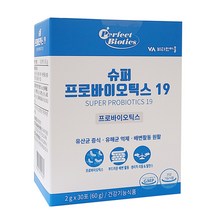 퍼펙트바이오틱스 슈퍼 프로바이오틱스 19 30포 6박스, 상세내용참조, 퍼펙트바이오틱스 슈퍼 프로바이, 상세내용참조