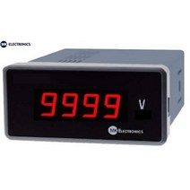 9999 표시레인지 DC 200V까지 측정 지시하는 디지털 판넬메타 직류전압계 CDV-132A, AC220V/110V, 주문 제작 사양