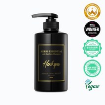 스미브 천연 약산성 비듬 개선 비건 탈모 샴푸 500ml, 1+1(총2개)(3/14발송예정)