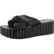 TORY BURCH 토리버치 (US 사이즈) Womens Knotted Scallop Leather Slip On Wedge Sandals Shoes BHFO 0009