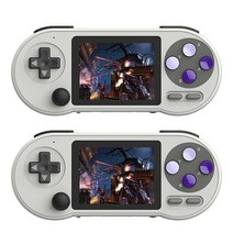 레트로 오락기 휴대용게임기 플레이어 AV 출력 지원 다운로드 저장 6000 16G 3 인치 S7 1 5 개, 없음, 2PCS