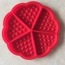 와플팬 가족 실리콘 와플 금형 제조기 팬 전자 레인지 베이킹 쿠키 케이크 머핀 Bakeware 요리 도구 주방, [02] A