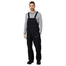 컴퍼니24 볼컴 남성 Roan Bib 오버롤 스노우보드 팬츠 블리치 블랙 S3, Black S3_X-Large