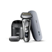 브라운 시리즈9 PRO Skin 9486cc 전기면도기 + 세척 충전 스테이션 + 파워케이스, 기본