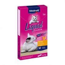 비타크래프트 리퀴드 스낵 치킨+타우린 90g(15gx6p)_애묘 튜브형 간식, 1개