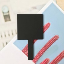 심플 사각 손거울(small), 1 핑크